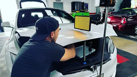Jordan, owner of DentWorx Paintless Dent Repair